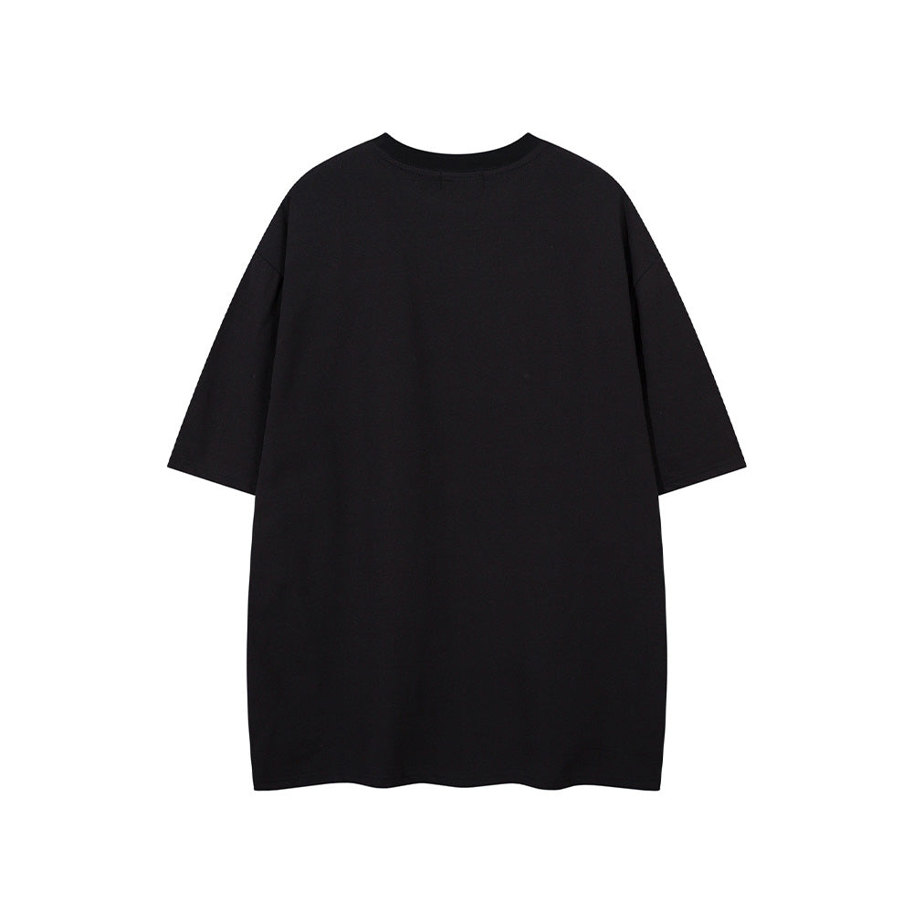 Casual sports print short sleeves