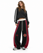 color block track pants