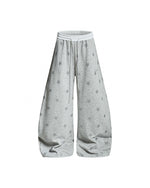 Star-print sweatpants