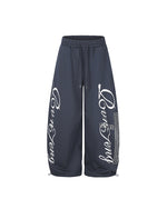 Hot diamond letter print sweatpants