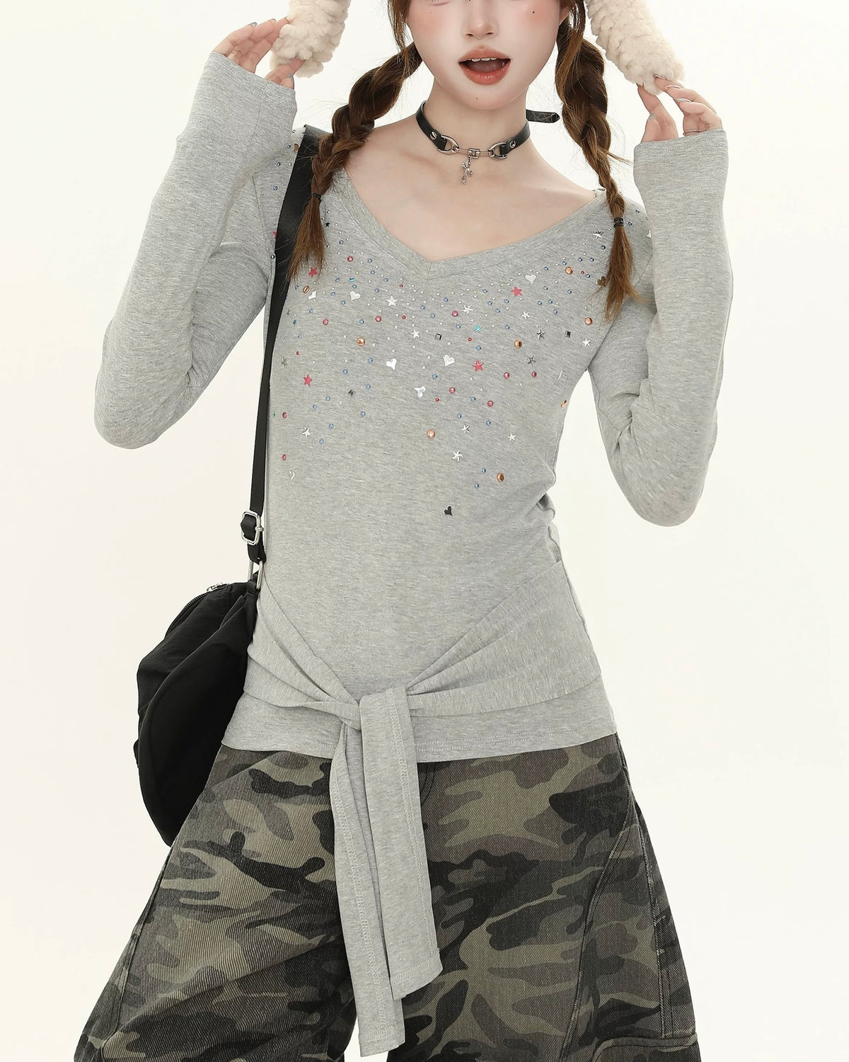 Simple design long sleeves (women's)