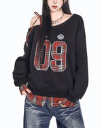 Retro Hot Girl Long Sleeve (Women's)