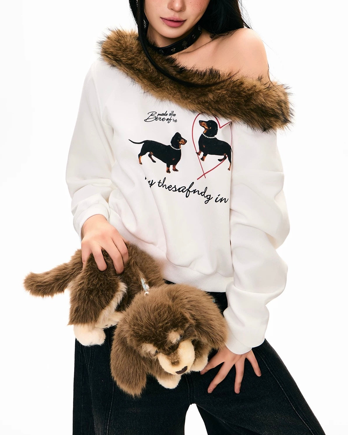 復古小狗衛衣(女款)