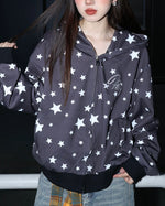 Vintage hooded jacket