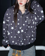 Vintage hooded jacket