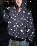 Vintage hooded jacket