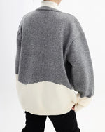 企鵝提花情侶外套