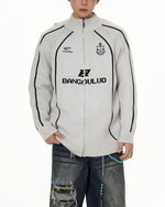 모터사이클 스타일 카디건 스웨터