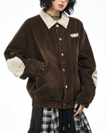 패치워크 자수 캐주얼 재킷