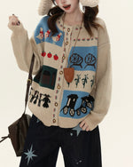 재미있는 만화 스웨터