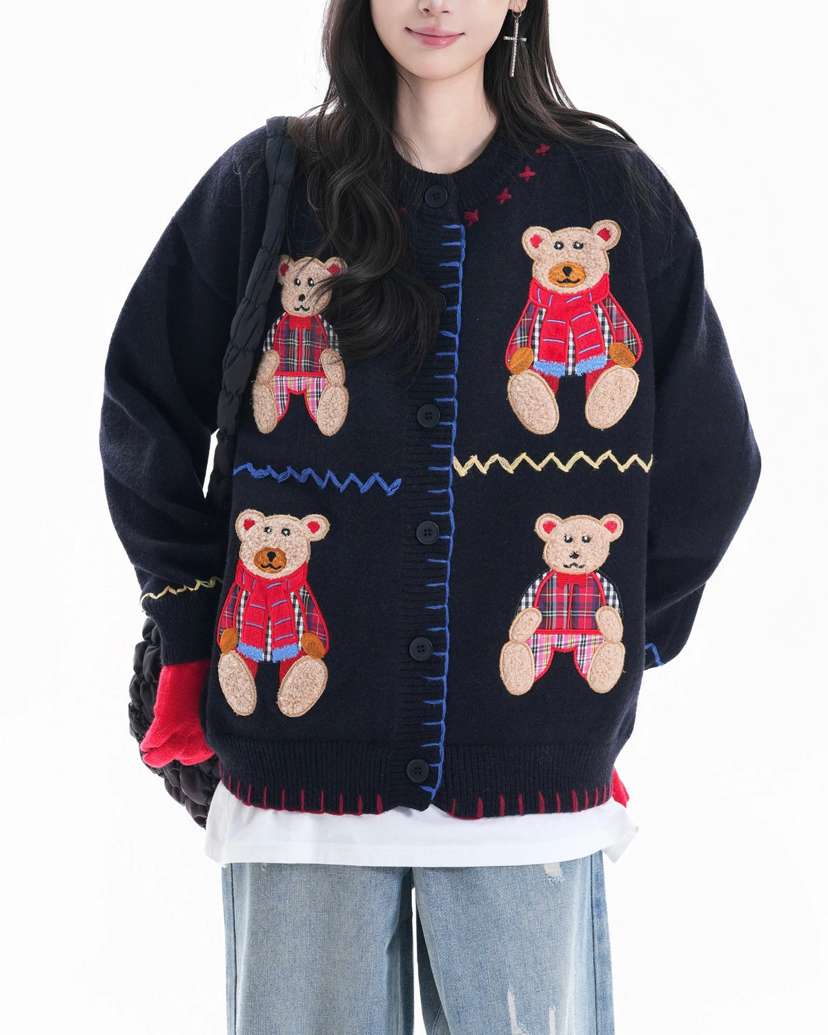 可愛小熊針織衫