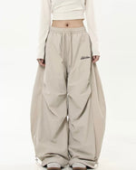 復古簡約寬鬆休閑褲