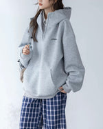 復古立領連帽外套