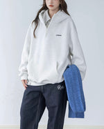 復古立領連帽外套