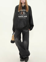 趣味小狗漆皮衛衣