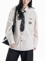 vintage striped long sleeve shirt