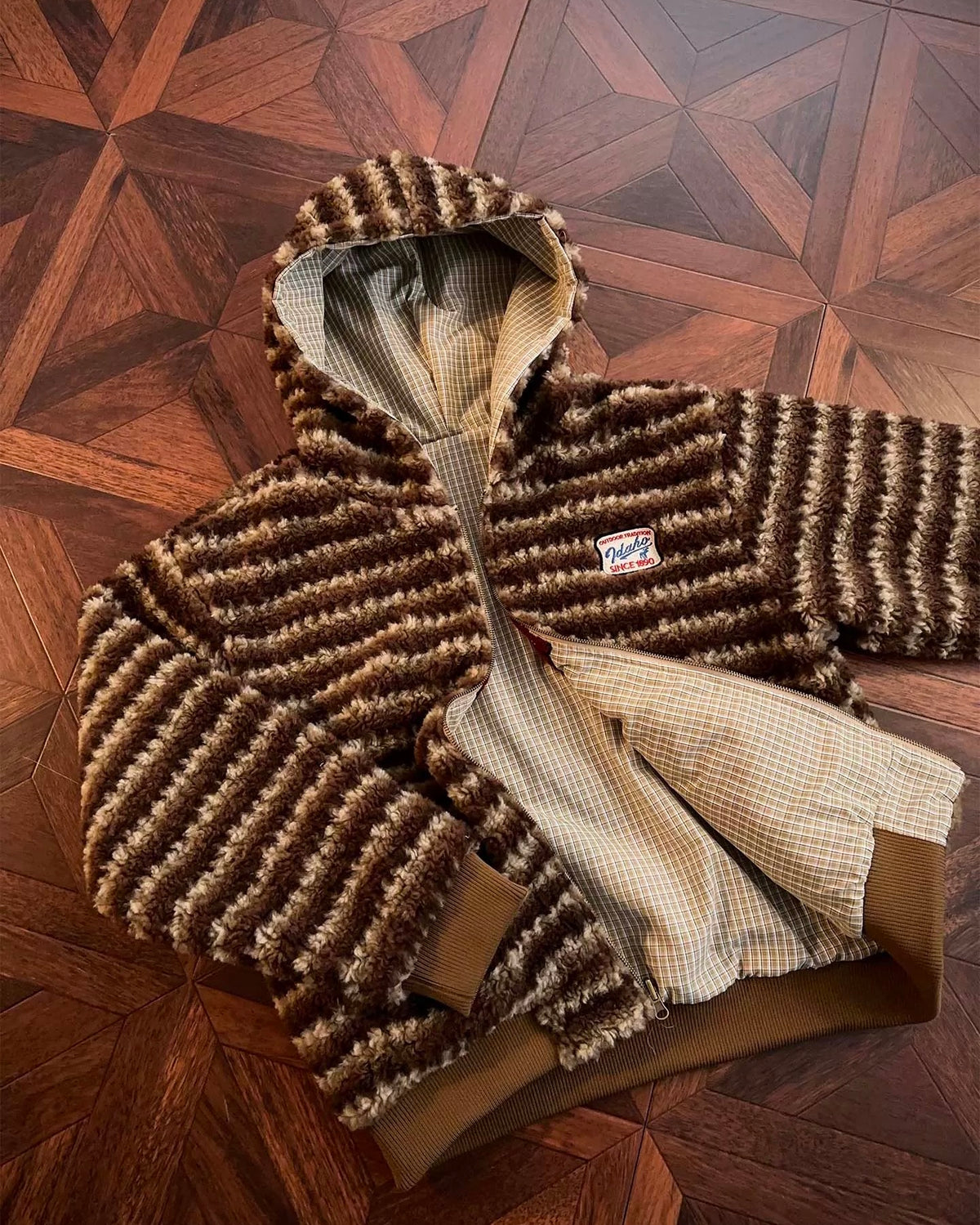 雙面穿加絨外套