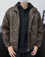 Retro cotton-padded jacket