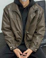 Retro cotton-padded jacket