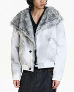 Short, versatile cotton-padded jacket