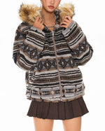 Casual loose cotton coat