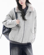 Thickened warm cotton-padded clothes