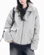 Thickened warm cotton-padded clothes