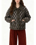 램스울 패치워크 코트