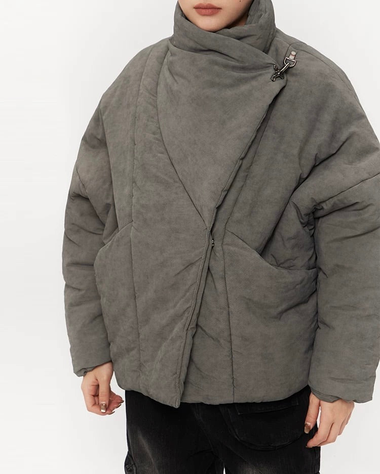 Stand-up collar warm coat