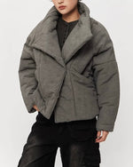 Stand-up collar warm coat