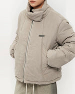 Stand collar couple jacket