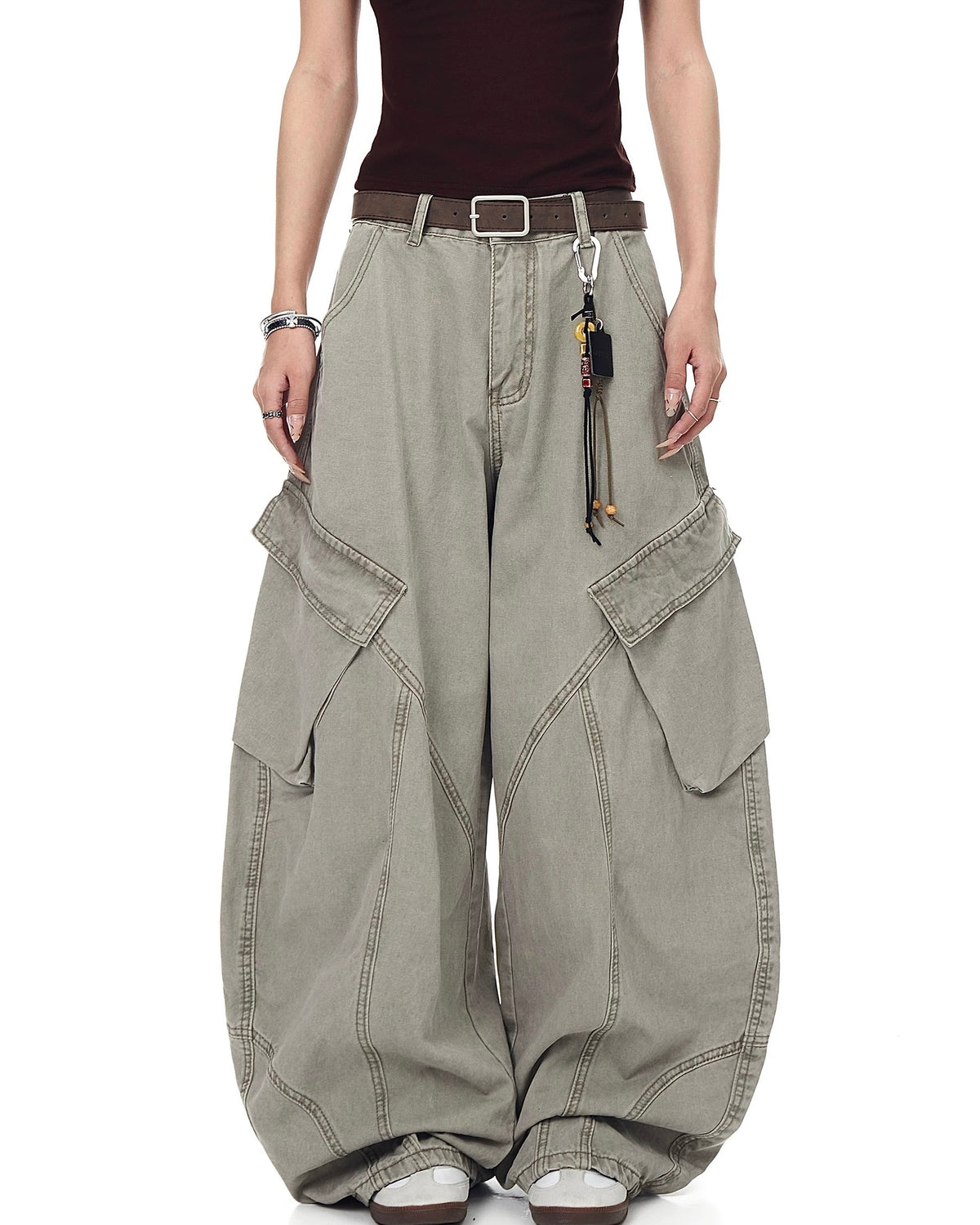 Loose casual trousers