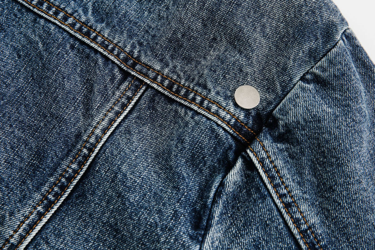 Vintage washed denim jacket