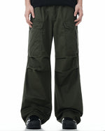 Multi-pocket casual trousers