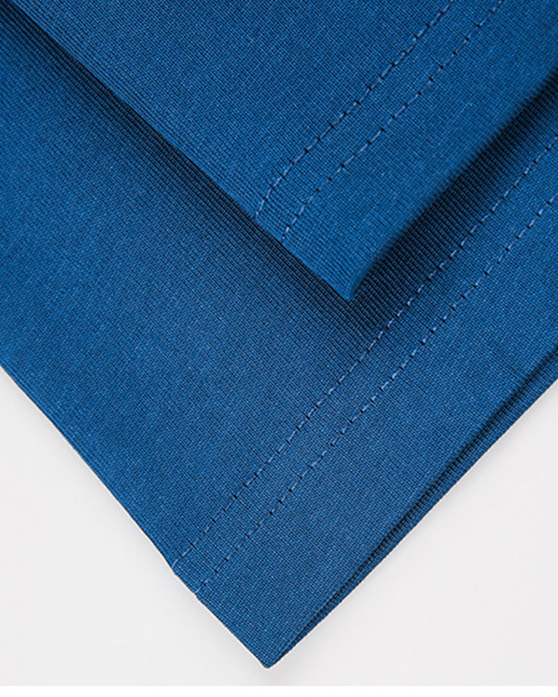 Colorblock loose short sleeves