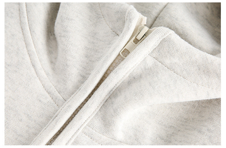 復古立領連帽外套