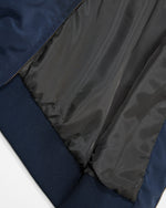 Embroidered stand-up collar coat