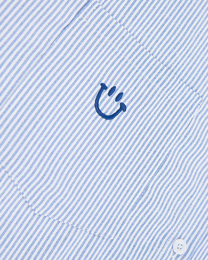 Solid color all-match shirt