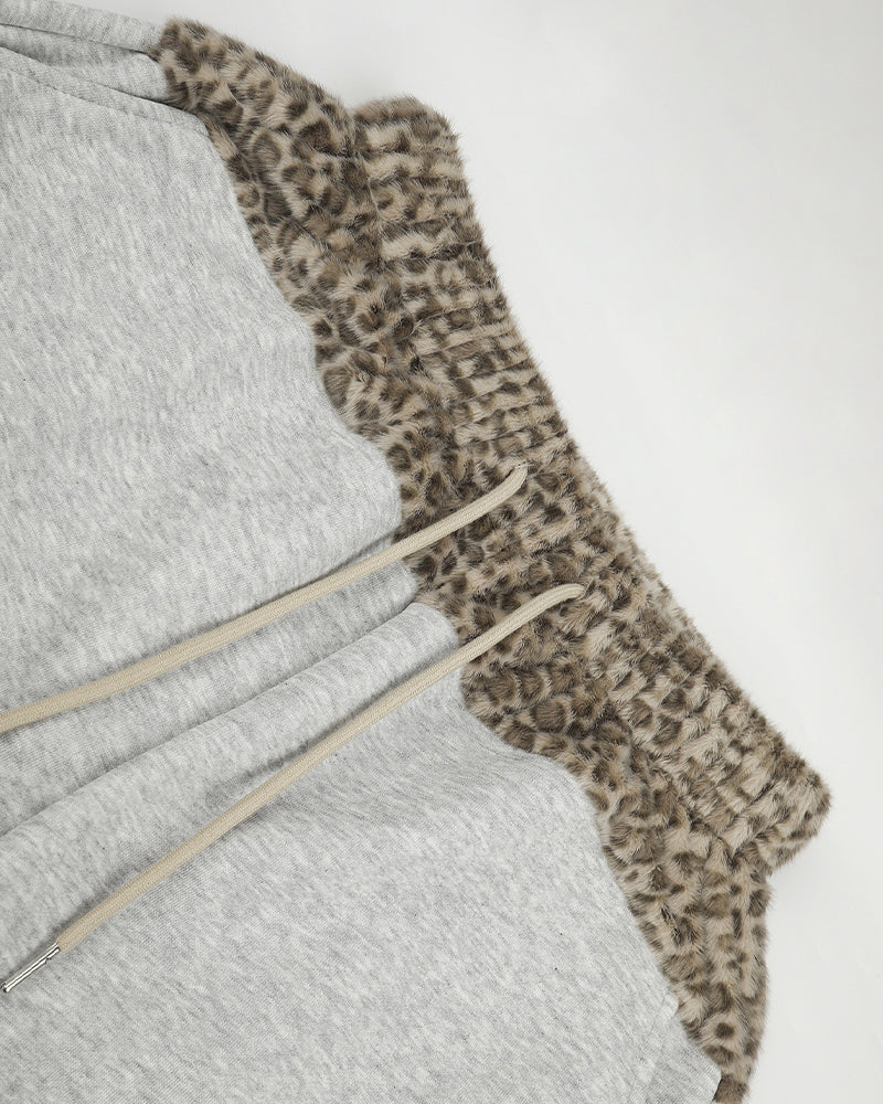 patchwork wide-leg scimitar pants
