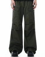 Multi-pocket casual trousers