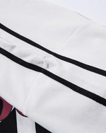 레트로 스트라이프 레터 반팔