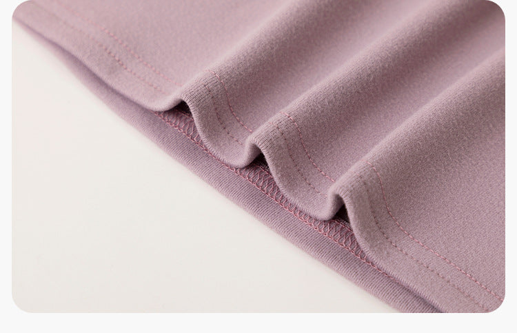 復古撞色打底衫