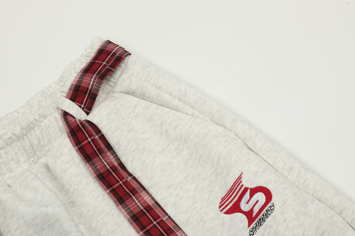 Vintage long belted casual trousers