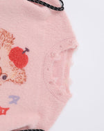 雙肩包玩偶情侶針織衫