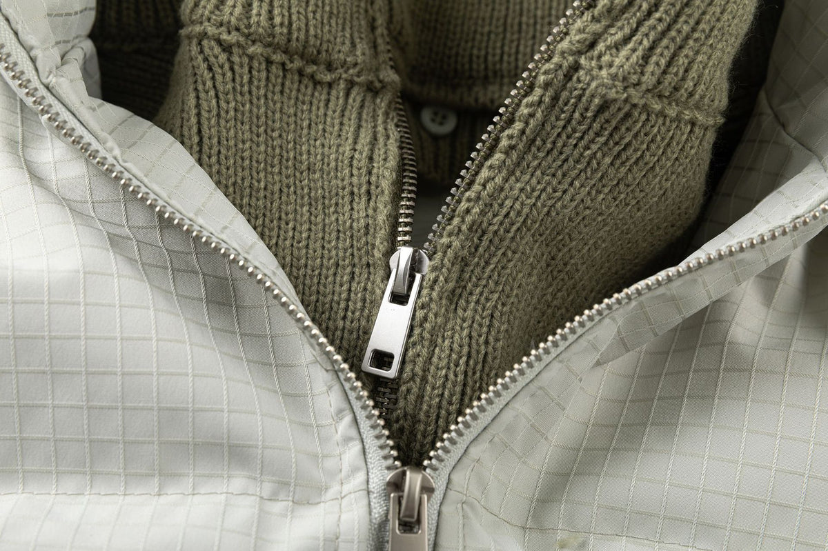 Retro contrast color simple cotton jacket