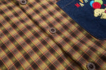 Retro Plaid Short Sleeve Shirt