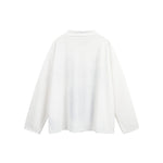 復古情侶寬鬆長袖