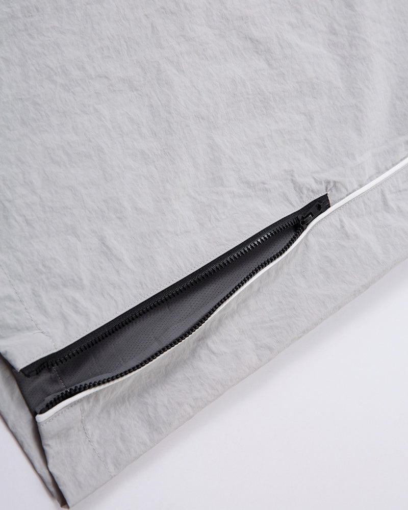 Panelled straight-leg casual trousers