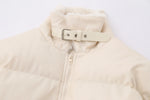 Retro simple versatile cotton jacket