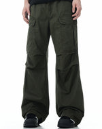 Multi-pocket casual trousers